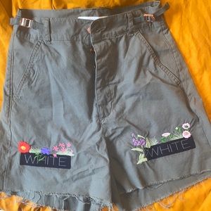 Super Rare Off White Shorts